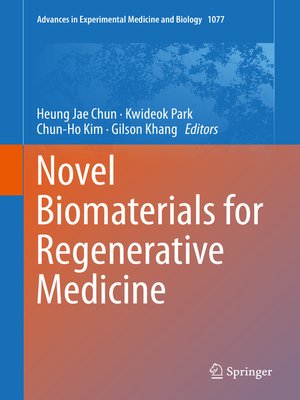 cover image of Novel Biomaterials for Regenerative Medicine